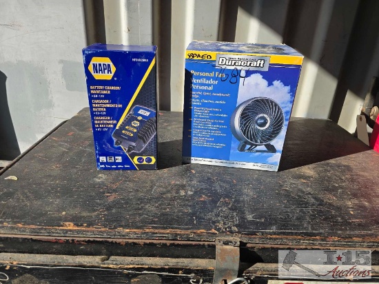 Battery Charger and Personal Fan