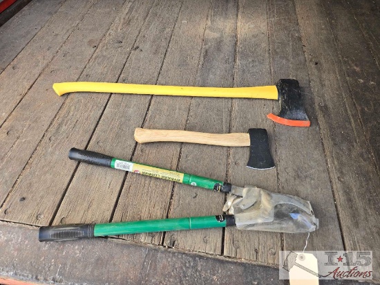 Two Axes and Loppers
