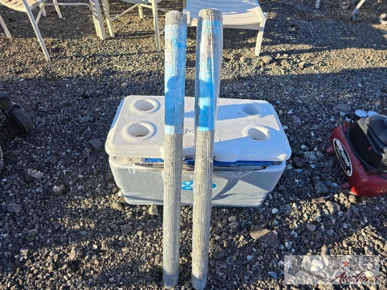 Coleman Ice Chest Traps and 23-Gauged Wire