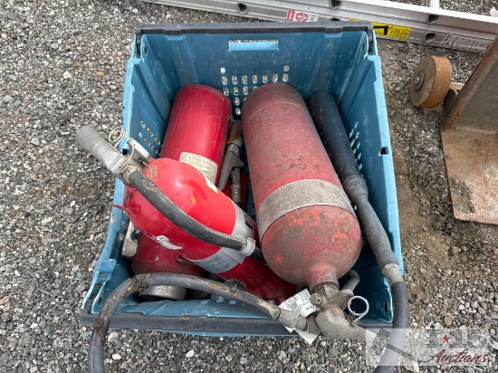 (3) Fire Extinguishers