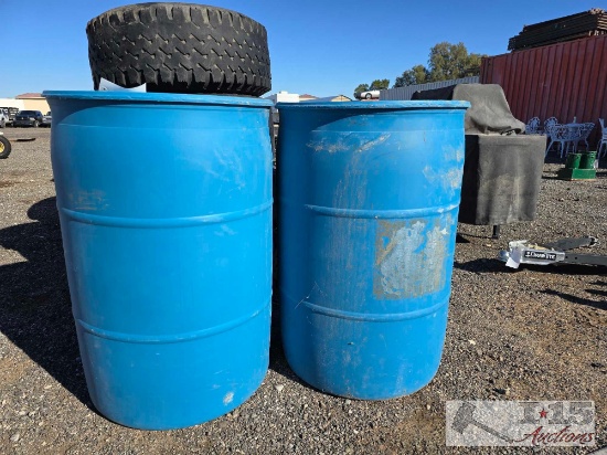 2 55 Gal Barrels