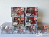 8 Star Wars Action Fleet with Mini Figures Collection