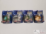 (4) Star Wars Action Fleet Mini Scenes