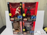 (4) Star Wars Interactive Talking Bank