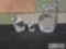 (3) Orrefors Crystal Paperweights