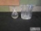 Orrefors Crystal Vase and Perfume Bottle with Stopper