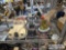 (2) Sculptures and Model Car