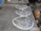 (3) Waterford Crystal Avocado Dish