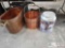 Copper Tub, Copper Bucket with Handle, Milk Can