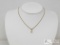 14k Diamond Necklace, 5.3g