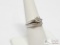 14k Diamond Ring, 4g