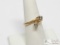 14k Gold Diamond Ring, 5g