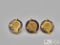 14k Diamond The Buckeye Pipe Line Pins, 13.6g