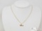 14k Gold 'Jesus' Necklace, 2.88g