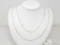 (2) 14k Gold Chain Necklaces, 4.36g