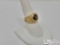 14k Gold Cat Eye Ring, 9.8g