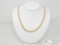 10k Gold Chain Necklace, 22.24g