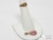 10k Gold Signet Ring & Pink Stone Gold Pendant, 2.7g