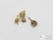 10k Gold Earrings, 1.11g