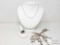 .925 Silver Ankh Crosses Neckalces, Silver Ring & Pin 105g