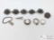 .925 Silver Clip, Rings and Scraps, 54g