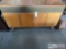 stereo cabinet and 2 box of stereo stuff