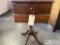 small nightstand with drawers and small box with 6 drawers