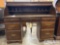 wood roll top desk