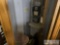 vintage telephone both