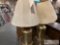 2 Lamps with Shades