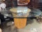 Glass Table Top with Base