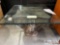 Glass End/Coffee Table Top and Base