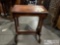 Wood Stool, Metal rack & Wood End Table