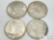 (4) 1886-1896 Morgan Silver Dollar
