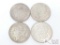 (4) 1921 Morgan Silver Dollar