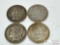 (4) 1879-1900 Morgan Silver Dollars