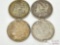 (4) 1882- 1890 Morgan Silver Dollars