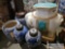 4 Vases and Elephant Statue