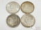 (4) 1886-1896 Morgan Silver Dollars