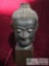 Metal Buddha Head with Stand