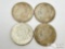 (4) 1921 Morgan Silver Dollars