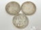 (3) 1885-1900 Morgan Silver Dollars