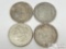 (4) 1885-1900 O Morgan Silver Dollars
