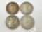 (4) 1882-1900 O Morgan Silver Dollars