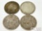 (4) 1890-1900 O Morgan Silver Dollars