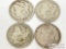 (4) 1889-1899 O Morgan Silver Dollars