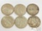 (6) 1922-1935 Silver Piece Dollars