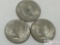 (3) 1923 Silver Peace Dollars