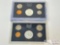 (2) 1968 & 1969 United States Proof Sets