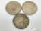 (3) 1964-1968 Kennedy Half Dollars